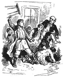 Illustration for Grześ the Illiterate by Michał Bałucki