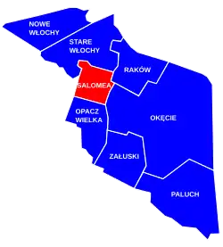 Salomea within the Włochy district.