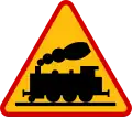 A-10 "railroad crossing ahead"