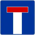 D-4a "no through road"