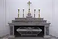 Northern altar