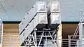 The 4-cell C-802 Eagle Strike guided missiles installed in Saif