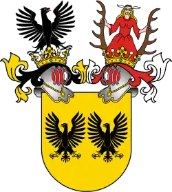 Coat of Arms of Counts Ostroróg (II variant)