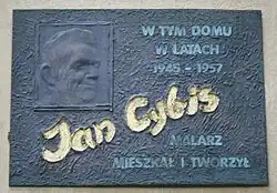28 Walecznych Street: Memorial plaque