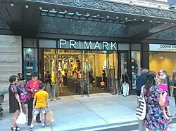 Primark in the Downtown Crossing area of Boston, Massachusetts, U.S.