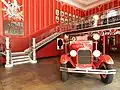 North American Victorian-inspired Parque de Bombas interior in Ponce