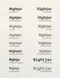 The open-source weights of the PT font series