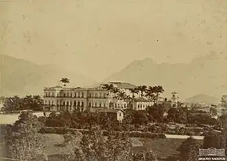 The Palace in the late 19th century, after the Neoclassical intervention