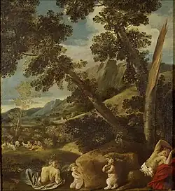 Landscape with Satyrs, c. 1630, oil on canvas, Galleria Corsini, Rome