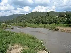 The range above the Pai River in Pai District. This river has its source in the SW of the range
