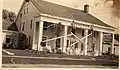 Tavern then named "The Old Tavern" being painted, circa 1940