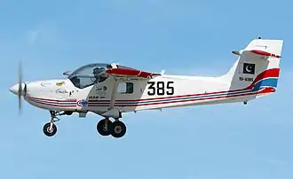 File:Pakistan MFI-17 Super Mushshak (mod. flight).jpg