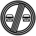 End of no overtaking
