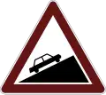 Steep ascent