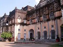 View of the royal palace of the Kalahandi Rajas in Bhawanipatna