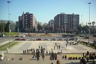 View from the steps of the Legislative Palace
