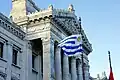 Flag in the Palacio Legislativo