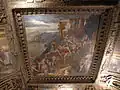 Embarkation of Cimon, fresco on the second floor