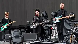 Pale Waves performing in June 2019