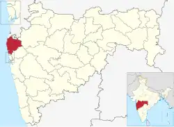 Location in Maharashtra, India