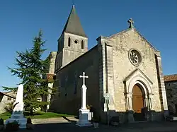 The church in Palluaud