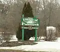 Welcome sign