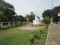 The 1971 war monument at Pangsha Upazila
