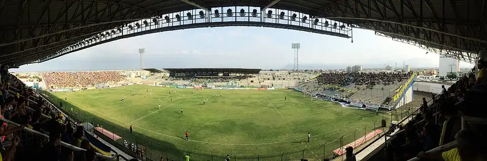 Panoramic view of Estadio Jocay de Manta