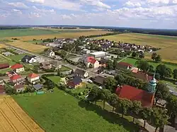 Aerial view of Radłów