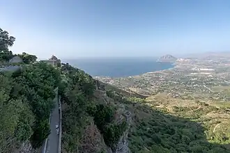 Hilltop location