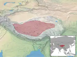 Map of range