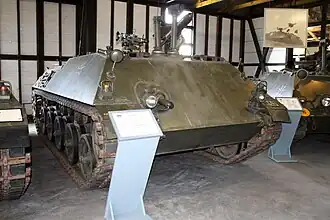 West German missile tank destroyer Raketenjagdpanzer 2
