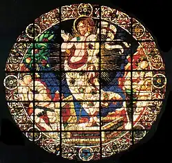 The Resurrection, Paolo Uccello (1443–1445), one of a series in the dome of Florence Cathedral designed by renowned Renaissance artists