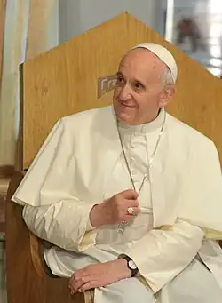 Jorge Mario Bergoglio, former bishop of Rome (Piedmontese surname)
