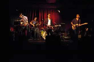 American pop rock band Parachute live in 2008