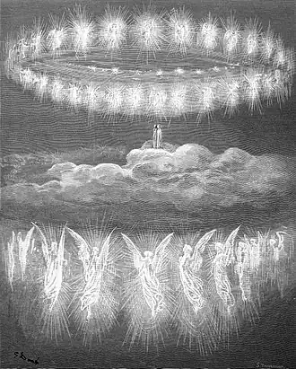 Illustration for Paradiso (of The Divine Comedy) by Gustave Doré