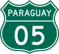 National Route 05 shield}}