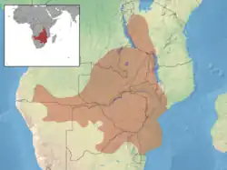 Map of range