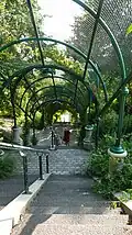 Stairs in the Parc de Belleville
