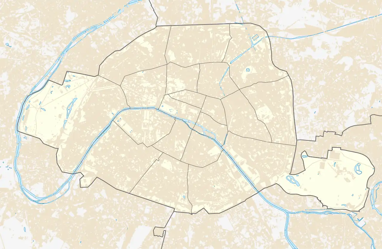 Bastille is located in Paris