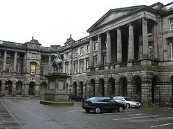 A modern photograph of Parliament House
