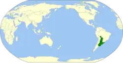 Map of range