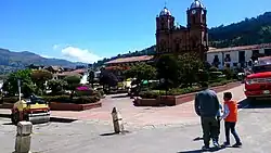 Central square of Mongua