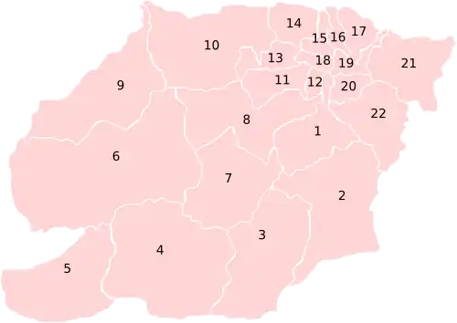 Parish map