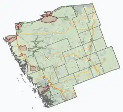 Britt is located in Parry Sound District