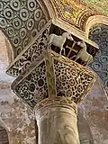 Detail of a capital in the choir