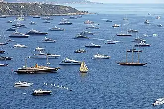 Partridge 1885, the world's oldest racing yacht at Monaco Yacht Show