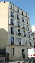 The building hosting Pascal's apartment (15 rue du Transvaal)