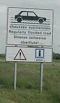 Warning notice