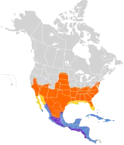 Map of range